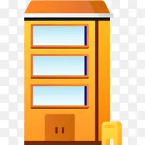 卡通黄色平面楼房-空若网 卡通黄色平面楼房-空若网