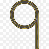 创意公路数字9-空若网 创意公路数字9-空若网