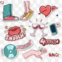 520情侣贴纸-空若网 520情侣贴纸-空若网