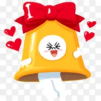 圣诞节 卡通 钟小装饰 元素-空若网 圣诞节 卡通 钟小装饰 元素-空若网