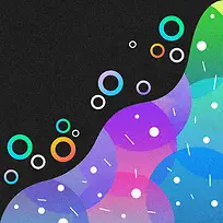 渐变风格插画-空若网 渐变风格插画-空若网