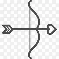 箭头箭丘比特爱情人节valenticons-空若网 箭头箭丘比特爱情人节valenticons-空若网