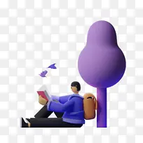 卡通 插画 3D 形状-空若网 卡通 插画 3D 形状-空若网