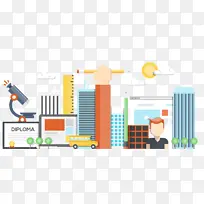 生活百科扁平化素材-空若网 生活百科扁平化素材-空若网