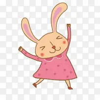 可爱粉红兔子-空若网 可爱粉红兔子-空若网