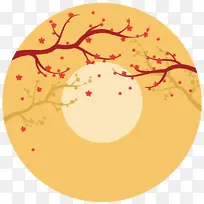 春节元素 新年 传统文化 梅花-空若网 春节元素 新年 传统文化 梅花-空若网