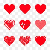 各种各样的爱心-空若网 各种各样的爱心-空若网