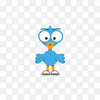 手绘插画鸟儿-空若网 手绘插画鸟儿-空若网