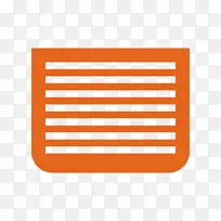 橙色格子装饰-空若网 橙色格子装饰-空若网