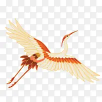 国风插画仙鹤-空若网 国风插画仙鹤-空若网