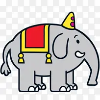 可爱卡通大象-空若网 可爱卡通大象-空若网