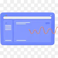 图标 数据面板 3D 素材-空若网 图标 数据面板 3D 素材-空若网