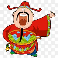 春节元素 新年 传统文化 财神-空若网 春节元素 新年 传统文化 财神-空若网