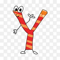 卡通手绘字母Y-空若网 卡通手绘字母Y-空若网