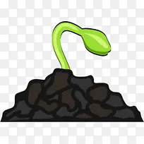 绿芽树枝发芽-空若网 绿芽树枝发芽-空若网