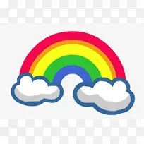 卡通可爱的彩虹-空若网 卡通可爱的彩虹-空若网