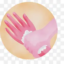 安全 细菌 手部 图标 手绘 粉色-空若网 安全 细菌 手部 图标 手绘 粉色-空若网