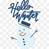 卡通-雪人-空若网 卡通-雪人-空若网