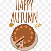 电脑-秋天和南瓜蛋糕-空若网 电脑-秋天和南瓜蛋糕-空若网