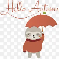 卡通-卡通标志秋季矢量动画-空若网 卡通-卡通标志秋季矢量动画-空若网