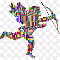 彩色刻度剪贴画.丘比特-空若网 彩色刻度剪贴画.丘比特-空若网