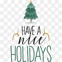 祝你假期愉快-圣诞快乐-空若网 祝你假期愉快-圣诞快乐-空若网