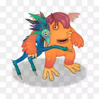 我的歌唱怪物达诺菲艺术绘画-沙怪物-空若网 我的歌唱怪物达诺菲艺术绘画-沙怪物-空若网