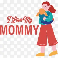 我爱我的妈妈——母亲节-空若网 我爱我的妈妈——母亲节-空若网