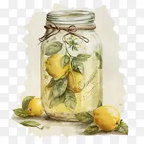 复古柠檬-复古柠檬玻璃罐-空若网 复古柠檬-复古柠檬玻璃罐-空若网