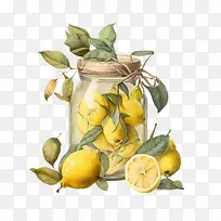 复古柠檬-复古柠檬玻璃罐-空若网 复古柠檬-复古柠檬玻璃罐-空若网