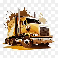 卡通卡车-卡通车-空若网 卡通卡车-卡通车-空若网