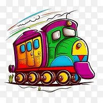 涂鸦火车-涂鸦火车儿童火车-空若网 涂鸦火车-涂鸦火车儿童火车-空若网