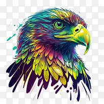 迷幻鹰-迷幻鹰霓虹灯多彩艺术充满活力-空若网 迷幻鹰-迷幻鹰霓虹灯多彩艺术充满活力-空若网