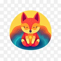 狐狸-狐狸狐狸表情符号可爱的狐狸可爱毛茸茸的-空若网 狐狸-狐狸狐狸表情符号可爱的狐狸可爱毛茸茸的-空若网
