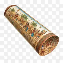 古埃及-古埃及纸莎草卷轴华丽装饰文化-空若网 古埃及-古埃及纸莎草卷轴华丽装饰文化-空若网