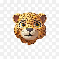豹-豹豹野生动物动物头-空若网 豹-豹豹野生动物动物头-空若网