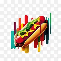 热狗-热狗热狗多彩食物烧烤-空若网 热狗-热狗热狗多彩食物烧烤-空若网