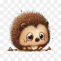 刺猬-动物卡通-空若网 刺猬-动物卡通-空若网