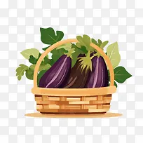 茄子-茄子花园蔬菜篮紫色茄子-空若网 茄子-茄子花园蔬菜篮紫色茄子-空若网