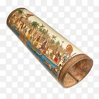 古埃及-古埃及纸莎草卷轴船河古代文明-空若网 古埃及-古埃及纸莎草卷轴船河古代文明-空若网