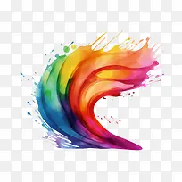 骄傲-骄傲水彩多彩飞溅抽象-空若网 骄傲-骄傲水彩多彩飞溅抽象-空若网