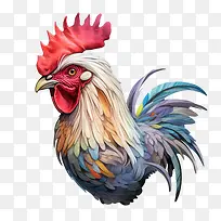 公鸡-公鸡鸡公鸡多彩的动物-空若网 公鸡-公鸡鸡公鸡多彩的动物-空若网