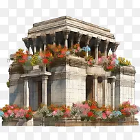 柬埔寨-花卉装饰-空若网 柬埔寨-花卉装饰-空若网