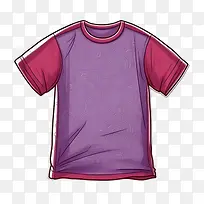 T恤-T恤衬衫紫色图案无袖-空若网 T恤-T恤衬衫紫色图案无袖-空若网