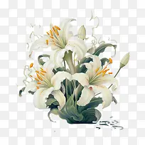 百合花-百合花-空若网 百合花-百合花-空若网