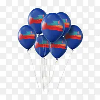 柬埔寨-柬埔寨气球蓝色多彩组-空若网 柬埔寨-柬埔寨气球蓝色多彩组-空若网
