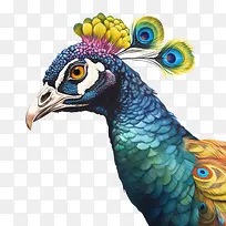 孔雀-天堂鸟-空若网 孔雀-天堂鸟-空若网