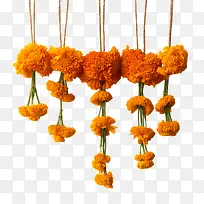 万寿菊花环-花环-空若网 万寿菊花环-花环-空若网