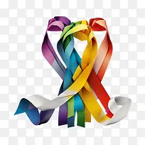 丝带-彩虹-空若网 丝带-彩虹-空若网