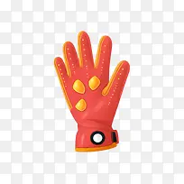 手套-橙色-空若网 手套-橙色-空若网